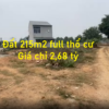 Bán đất 215m2 full thổ cư tại Khu 3, TT Phong Châu, Phù Ninh, Phú Thọ