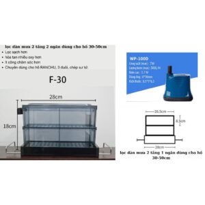 LỌC DÀN MƯA SOBO F30